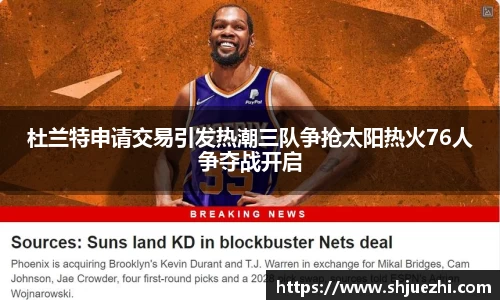 杜兰特申请交易引发热潮三队争抢太阳热火76人争夺战开启